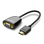 Ugreen 40253 video cable adapter 0.25 m HDMI Type A (Standard) VGA (D-Sub) Black