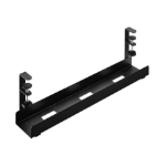 ICY BOX IB-EWA101B-CM Desk Cable tray Black 1 pc(s)