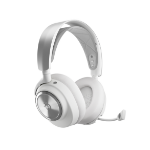 Steelseries Arctis Nova Pro Wireless Headset Wired & Wireless Head-band Gaming Bluetooth Silver, White