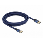 DeLOCK 85448 HDMI kabel 3 m HDMI Type A (Standaard) Blauw