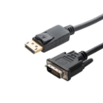 connektgear 2m DisplayPort to DVI-D Connector Cable - Male to Male Gold Connectors