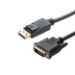 connektgear 3m DisplayPort to DVI-D Connector Cable - Male to Male Gold Connectors