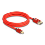DeLOCK 81095 DisplayPort kabel 2 m Mini DisplayPort Rood