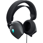 DELL Alienware Gaming Headset AW520H - Headset - full size - wired - USB, 3.5 mm jack - Dark Side of the Moon
