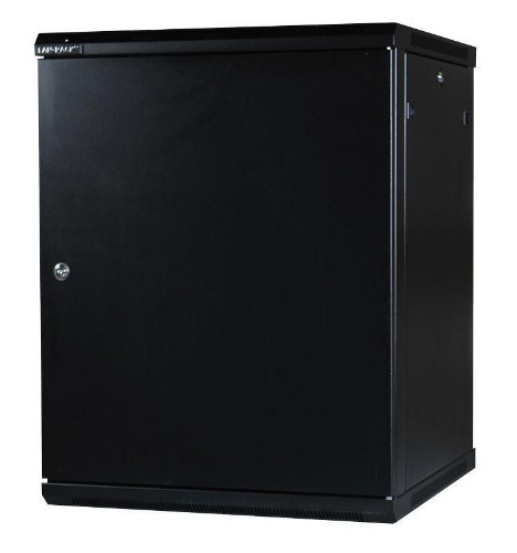 Lanview LVR240020 rack cabinet 10U Wall mounted rack Black