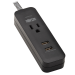 Tripp Lite TLP104USB surge protector Black 1 AC outlet(s) 110 - 125 V 48" (1.22 m)