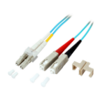 EFB Elektronik O0314.50 InfiniBand/fibre optic cable 50 m LC SC OM3 Aqua-kleur