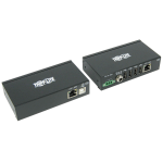 Tripp Lite B203-104-IND network extender Network transmitter & receiver Black, White 10, 100, 1000 Mbit/s
