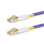 Lanview LC-LC Multimode fibre cable fibre optic cable 10 m 2x LC OM4 Beige, Purple, White, Yellow