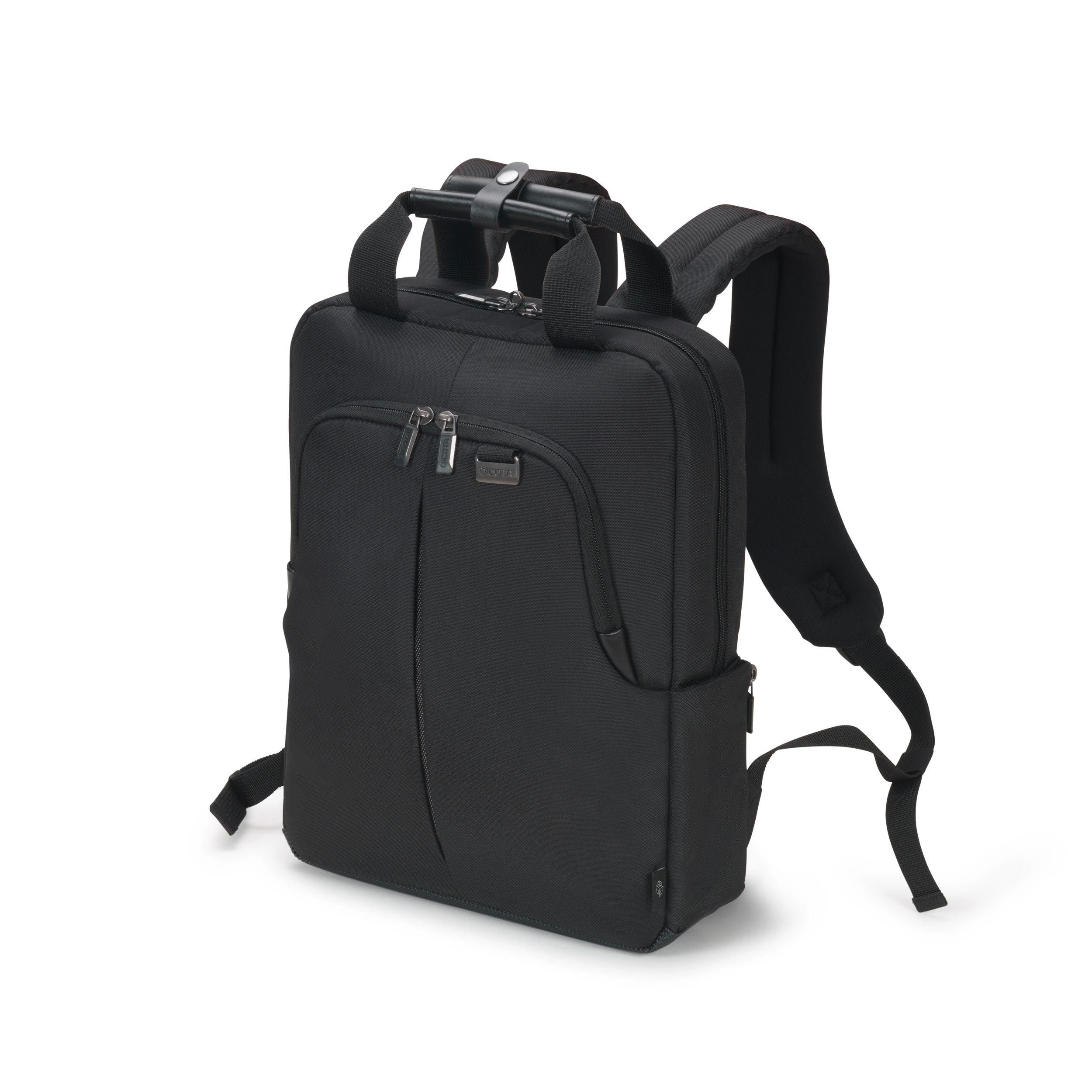 Image of DICOTA Eco Slim PRO backpack Casual backpack Black Polyethylene...