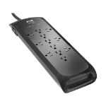 Eaton TLP128DB surge protector Black 12 AC outlet(s) 120 V 94.5" (2.4 m)