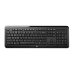 HP 643691-031 keyboard USB QWERTY English Black