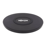 Tripp Lite U280-Q01FL-BK mobile device charger Smartphone Black USB Wireless charging Indoor