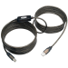 Tripp Lite U042-025 USB cable USB 2.0 315" (8 m) USB A USB B Black