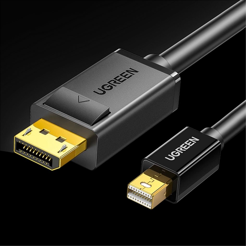 EU Product - Mini DisplayPort to DisplayPort cable, 1.5m - Black thumbnail