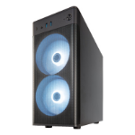 ERAZER Recon P40 (MD 340040) UK Intel® Core™ i5 i5-14400 16 GB DDR4-SDRAM 1 TB SSD NVIDIA® GeForce RTX™ 5050 Windows 11 Home Tower PC Black