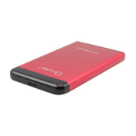 Just You PC Oxhorn USB 3.0 USAP 2.5″ SATA HDD SSD Enclosure Red USB3.0 Cable (included) 2YR WTY