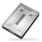 Icy Dock MB982IP-1S-1 storage drive docking station Silver