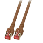 EFB Elektronik K5517.0,5 networking cable Brown 0.5 m Cat6 S/FTP (S-STP)