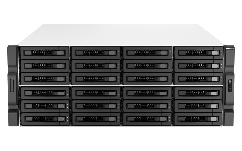 Image of QNAP TS-H3087XU-RP NAS Rack (4U) Ethernet LAN Black, White E-2378