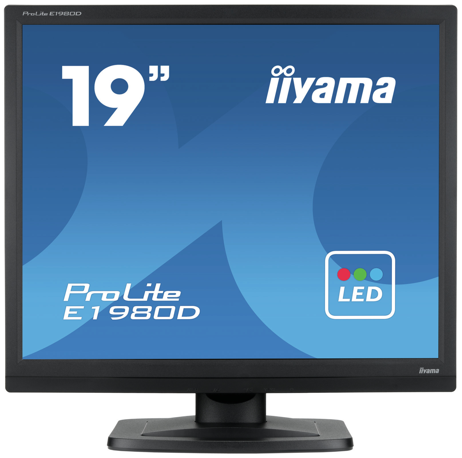 iiyama ProLite E1980D-B1, 48.3 cm (19"), 1280 x 1024 pixels, XGA, LED, 5 ms, Black