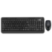 Adesso WKB-1320CB keyboard Mouse included Home RF Wireless QWERTY Black