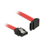 DeLOCK 0.3m, 2xSATAIII SATA-kabel 0,3 m SATA 7-pin Zwart, Rood