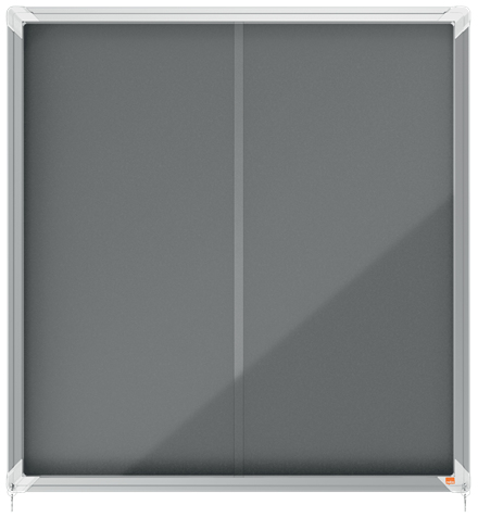 Image of Nobo 1915337 insert notice board Indoor Grey Aluminium