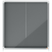 Nobo 1915337 insert notice board Indoor Grey Aluminium