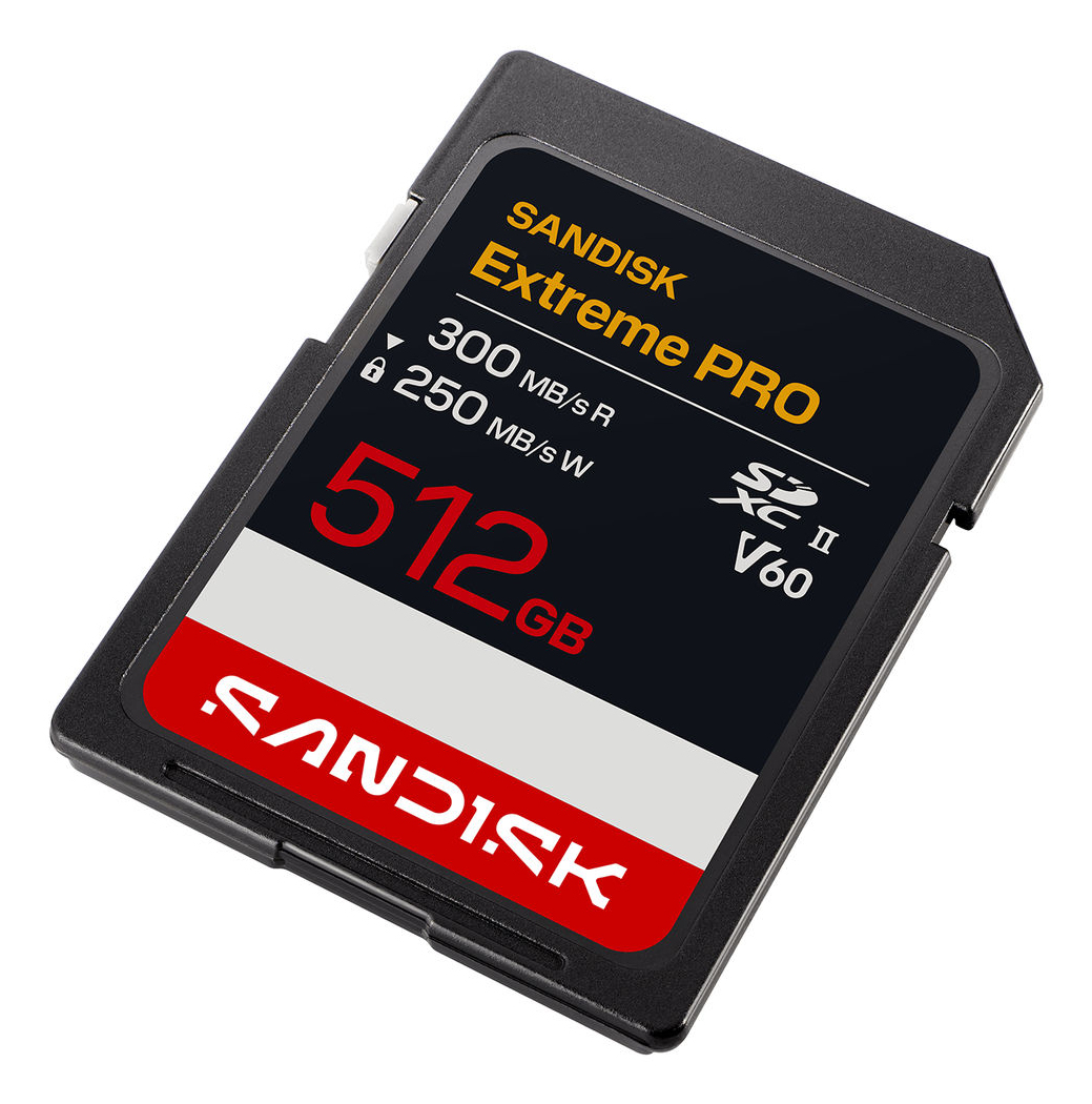 SanDisk Extreme PRO SDXC UHS-II V60 512 GB