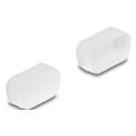 DeLOCK Dust cover for D-Sub 9 / D-Sub 15 VGA male 2 pieces transparent