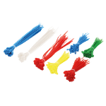 LogiLink KAB0017 cable tie Nylon Blue, Green, Red, White, Yellow