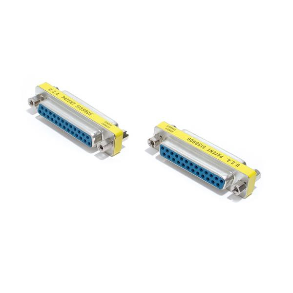 Image of StarTech.com DB25 Slimline Gender Changer F/F