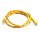 Monoprice 2298 networking cable Yellow 35.8" (0.91 m) Cat6 U/UTP (UTP)