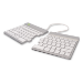 R-Go Tools Ergonomic keyboard R-Go Split Break with break software, ergonomic split keyboard, QWERTY (US), Bluetooth, white