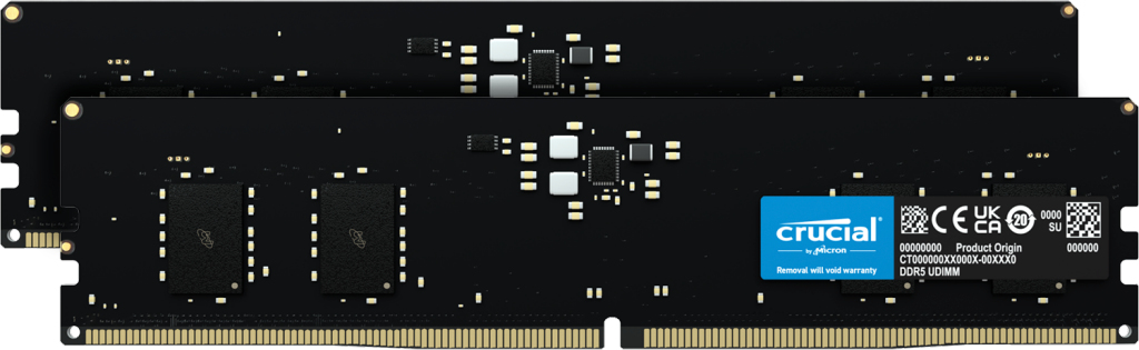 Image of Crucial CT2K8G48C40U5 memory module 16 GB 2 x 8 GB DDR5 4800 MHz