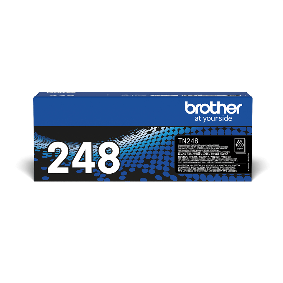 Image of Brother TN-248BK Toner-kit black, 1K pages ISO/IEC 19752 for...
