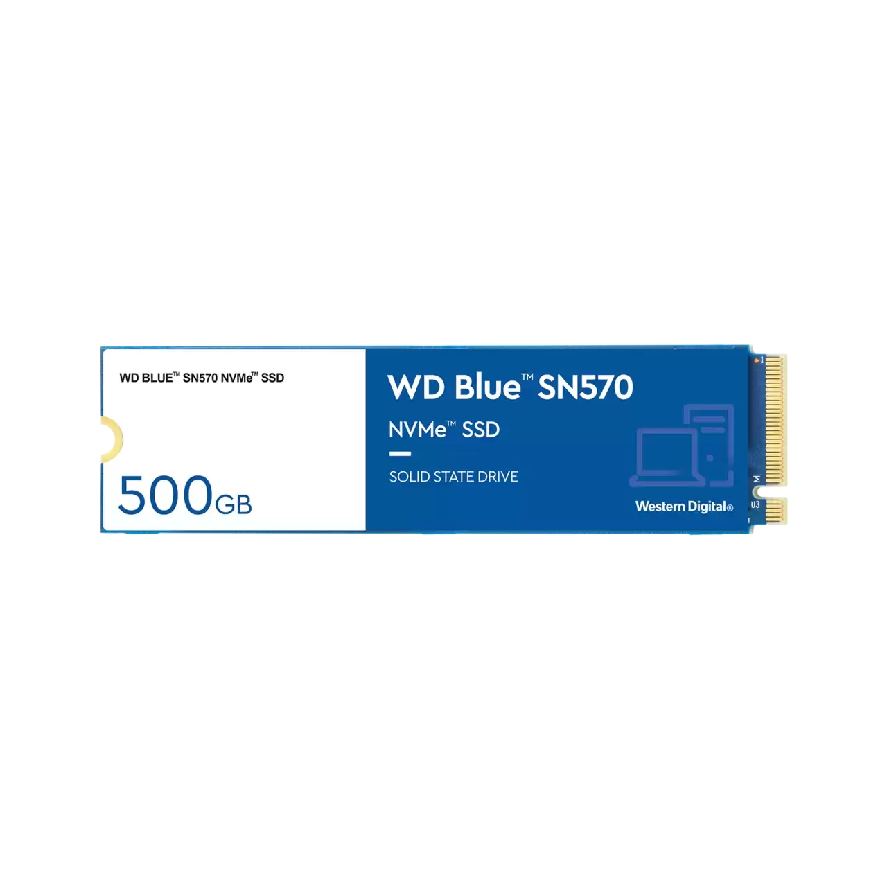Image of Western Digital WD Blue SN570 M.2 500 GB PCI Express 3.0 NVMe