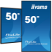iiyama 50" Professional Digital Signage display with 4K UHD resolution and 24/7 operating time