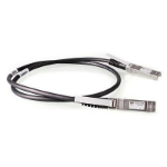 Aruba 10G SFP+ / SFP+ 1m câble d'InfiniBand SFP+ Noir