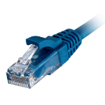 Cablenet 0.2m Cat6 RJ45 Blue U/UTP LSOH 24AWG Snagless Booted Patch Lead