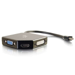 C2G 54341 cable gender changer DisplayPort HDMI, VGA, DVI Black