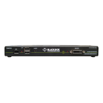 Black Box SI1P-SH-DVI-UCAC KVM-switch Zwart