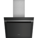 Siemens LC67KHM60 cooker hood 660 m³/h Wall-mounted Black,Stainless steel A