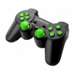 Esperanza CORSAIR Black, Green USB 2.0 Gamepad Analogue / Digital PC, Playstation 2, Playstation 3