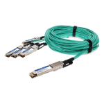 AddOn Networks Cisco Compatible 400GBase-AOC QSFP-DD to 4xQSFP56 PAM-4 Active Optical Cable (850nm, MMF, 10m) CMIS 3.0