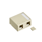 Leviton 41089-2IP network junction box Ivory