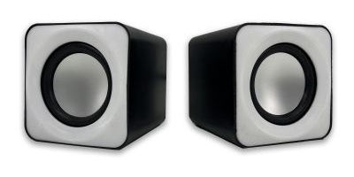 connektgear 24-1018 portable/party speaker Stereo portable speaker Black, White 6 W