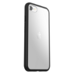 OtterBox React Series för Apple iPhone SE (2nd gen)/8/7, genomskinligt/svart - Ingen distributionsförpackning