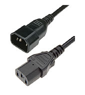 Hewlett Packard Enterprise 142257-001 power cable Black 2 m C14 coupler C13 coupler